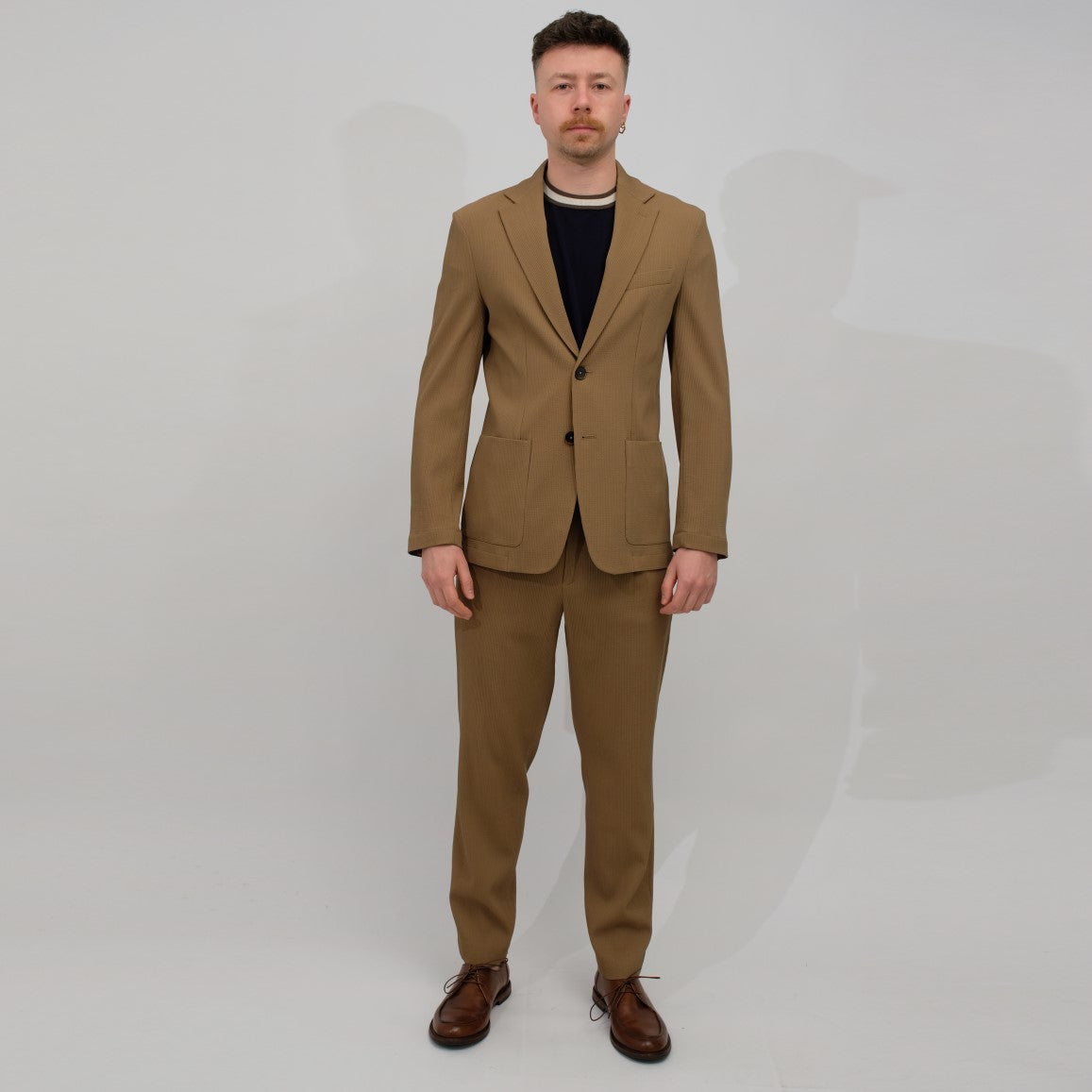 Barena Venezia Khaki Masco Folco Trousers – productbeeld 4