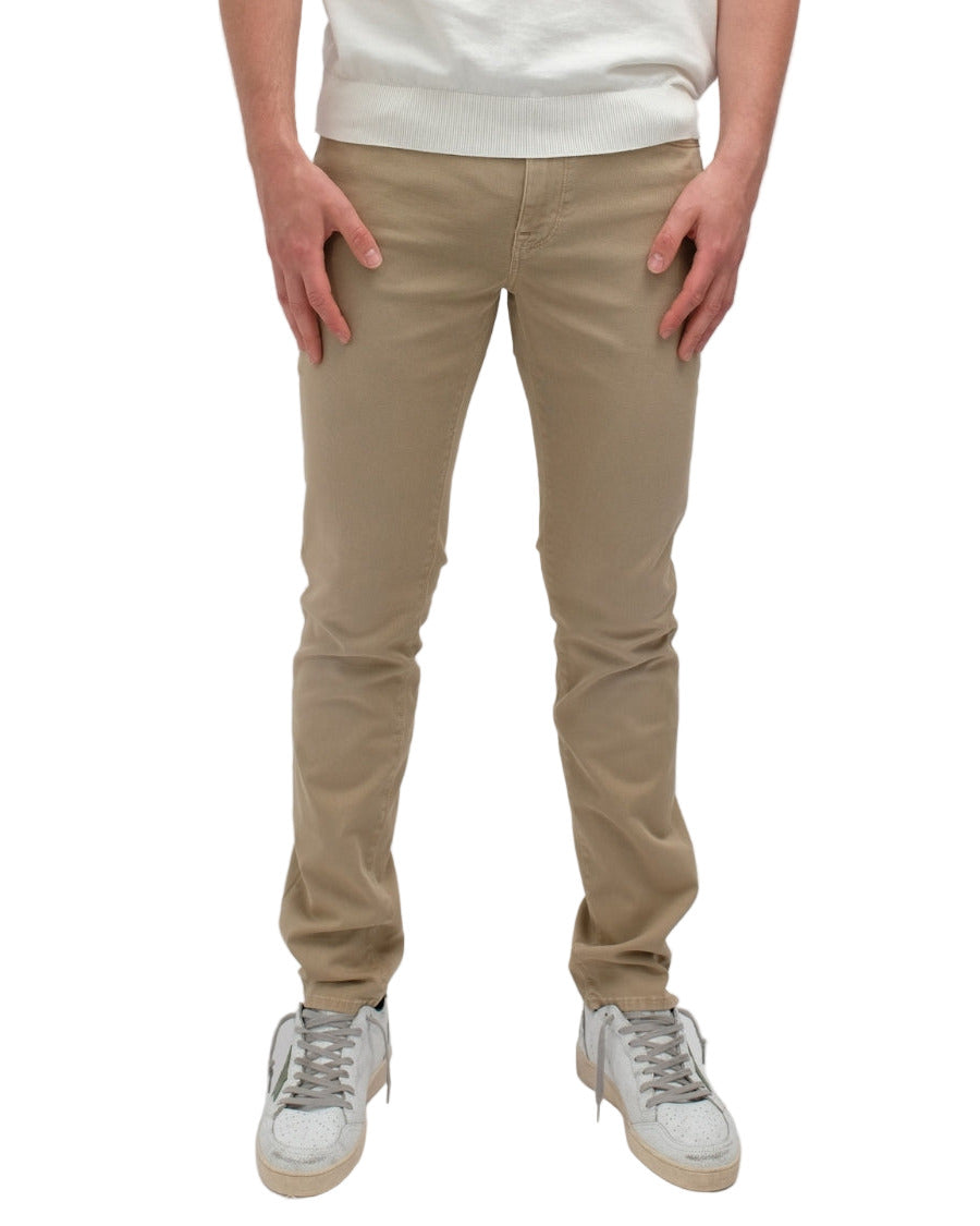 Barmas Dean Jeans Corda Beige – vooraanzicht