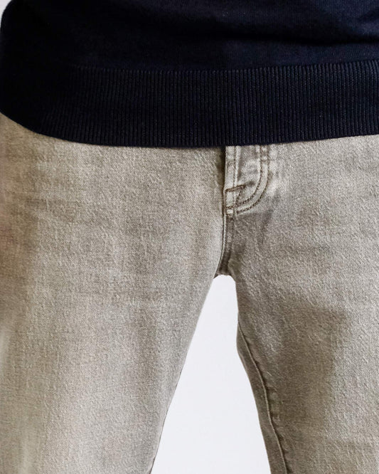 Barmas Denver Slim Fit Jeans Khaki – productbeeld 2
