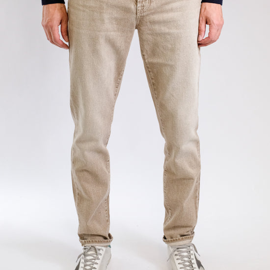 Barmas Denver Slim Fit Jeans Beige – productbeeld 1