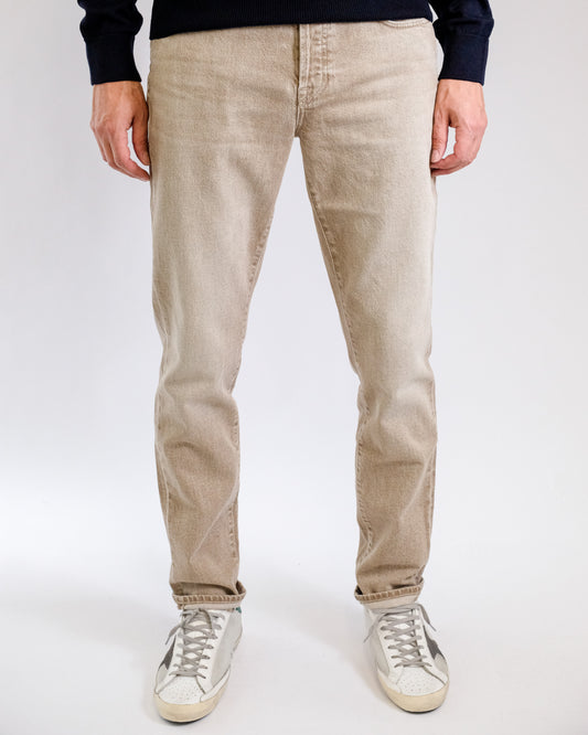 Barmas Denver Slim Fit Jeans Beige – productbeeld 1