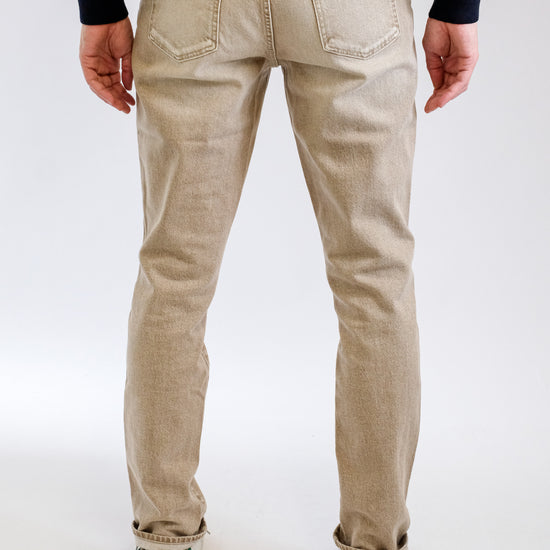 Barmas Denver Slim Fit Jeans Beige – productbeeld 3