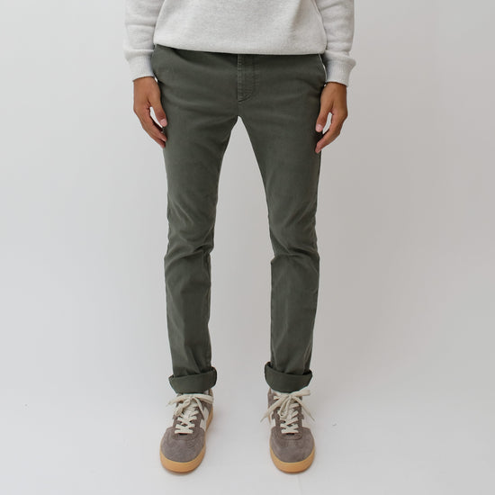 BARMAS Khaki Denim – vooraanzicht