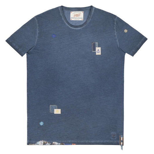 BOB BLU WASHED ANCHOR – vooraanzicht