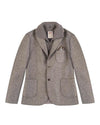 BOB King Single-Breasted Jacket Cioccolato vooraanzicht