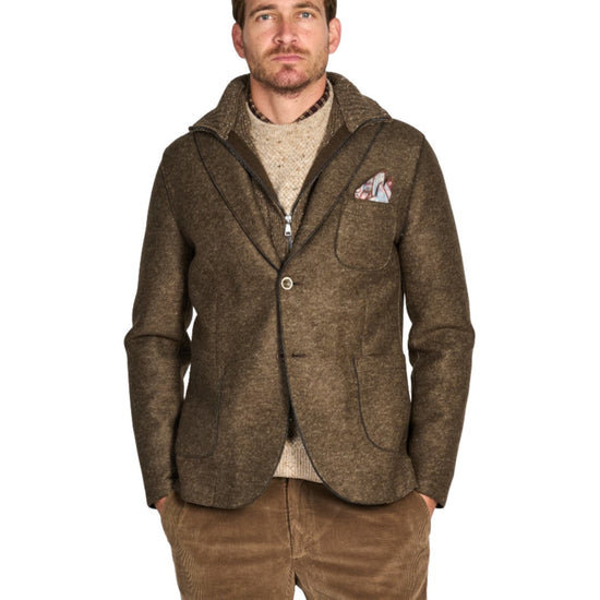 BOB King Jacket Cioccolato in The Hidden Estate FW26 magazine
