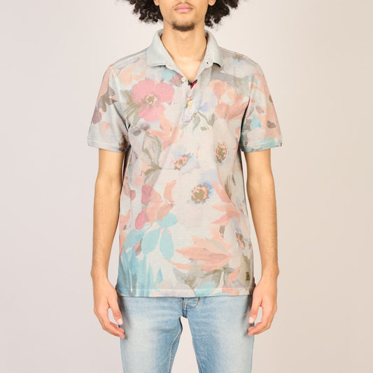 BOB Floral Patterned Polo – productbeeld 2