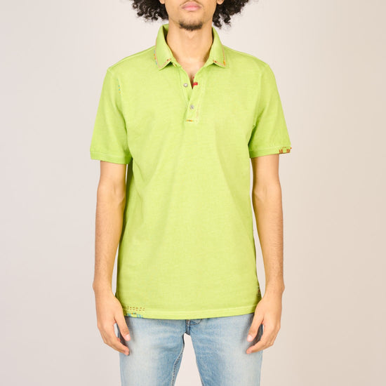 BOB CITRUS Cotton Polo – vooraanzicht