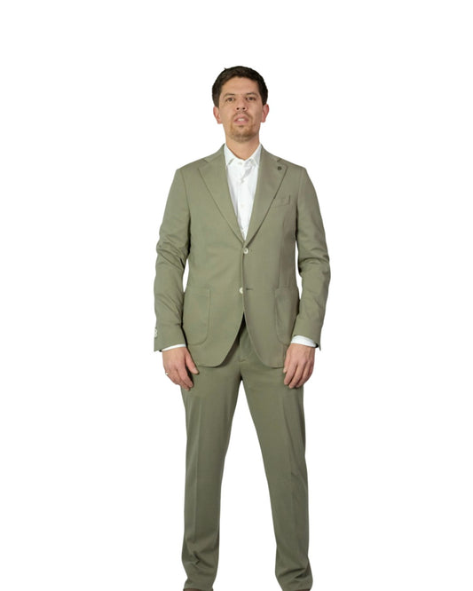 Verde Jersey Suit