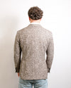 Breras Caserta Double-Breasted Jersey Blazer Beige Brown - productfoto 2