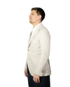 Breras Napoli Cotton Linen Jersey Blazer Beige - productfoto 2