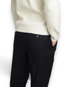 Briglia 1949 broek donkerblauw – detail van de achterkant en zijzak