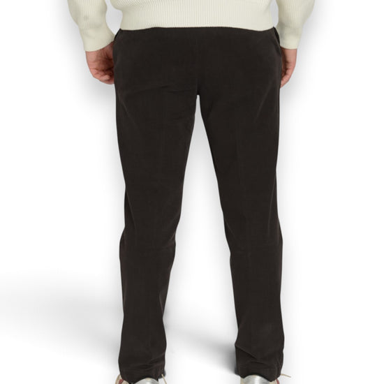 Briglia 1949 broek donkerbruin – achteraanzicht