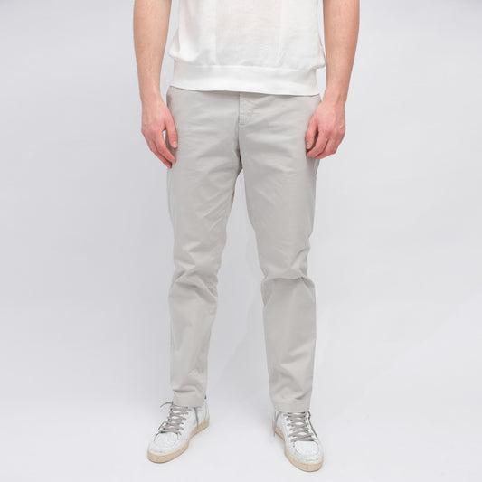 BRIGLIA Light Grey Cotton Stretch – vooraanzicht