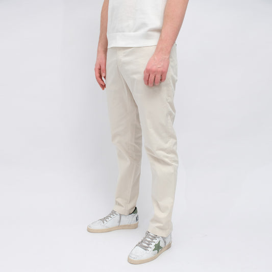BRIGLIA Mastic Beige Cotton Stretch Regular Fit – productbeeld 2
