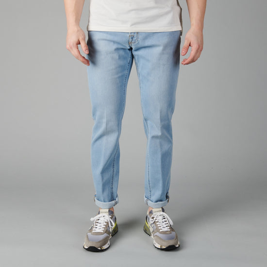 BRIGLIA Light Blue Regular Slim – vooraanzicht