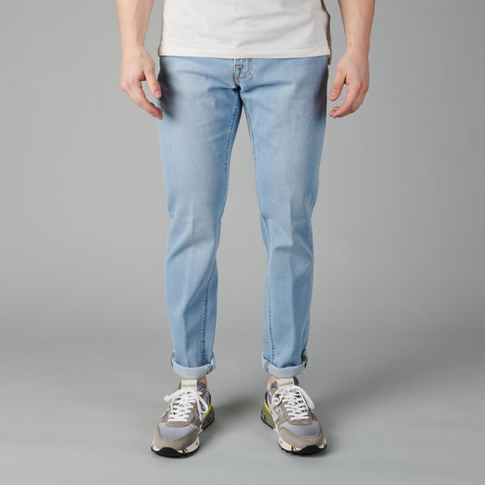 BRIGLIA Light Blue Regular Slim – vooraanzicht