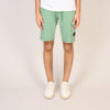 C.P. Company Light Fleece utility shorts Green Back – vooraanzicht