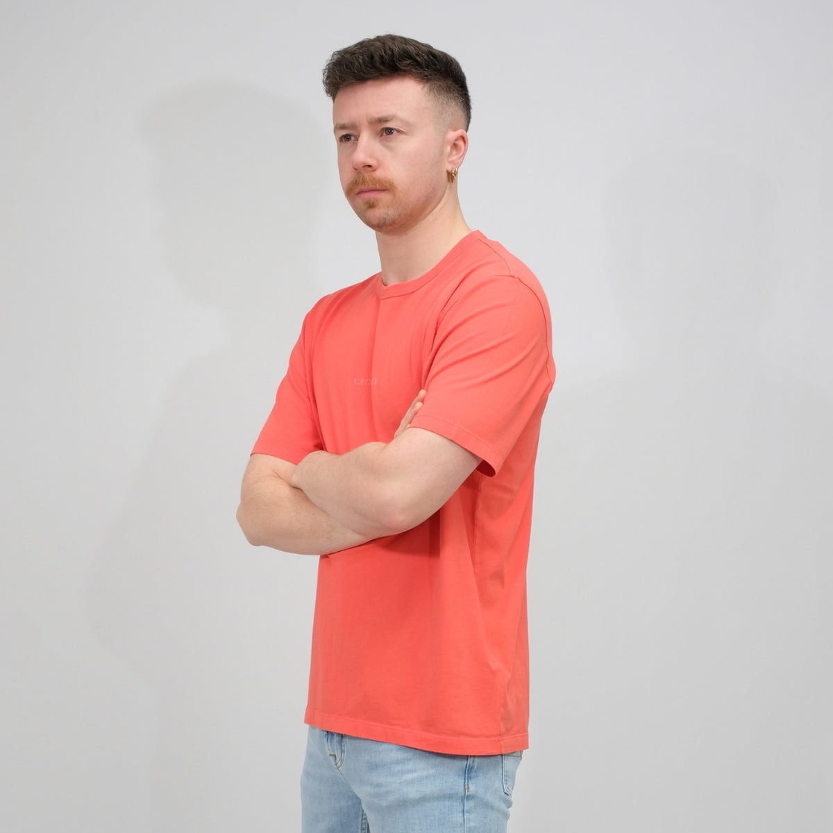 C.P. Company Poinciana Jersey Logo T-shirt – productbeeld 2