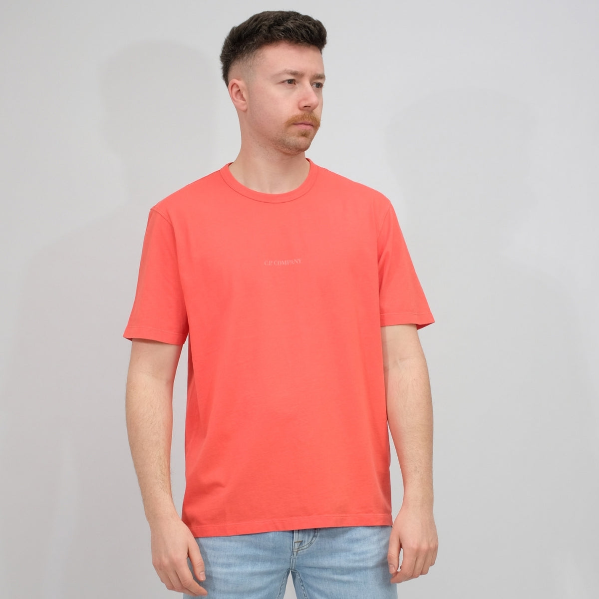 C.P. Company Poinciana Jersey Logo T-shirt – productbeeld 4