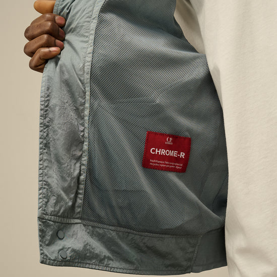 C.P. Company Chrome-R Nylon Lens Vest Stormy Weather – productbeeld 6