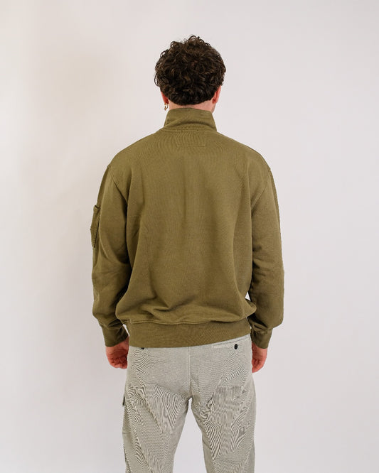 C.P. Company Half-Zip Pullover Capers – productbeeld 2