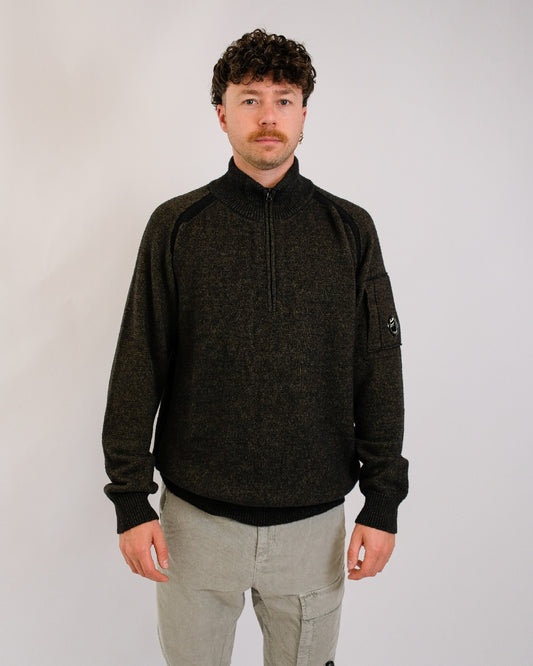 C.P. Company Half-Zip Pullover Capers – productbeeld 3