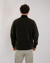 C.P. Company Light Fleece Polo Sweatshirt Dark Shadow – productbeeld 2