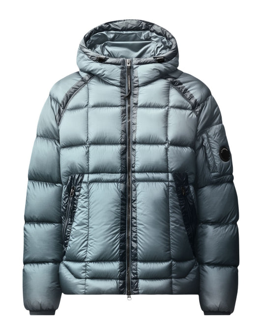 C.P. Company D.D. Shell Hooded Puffer Jas Orion Blue – productbeeld 1 | Checkpoint Mol