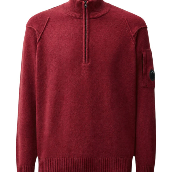 C.P. Company Lambswool Half Zip Sweater Andorra – productfoto 1 | Checkpoint Mol
