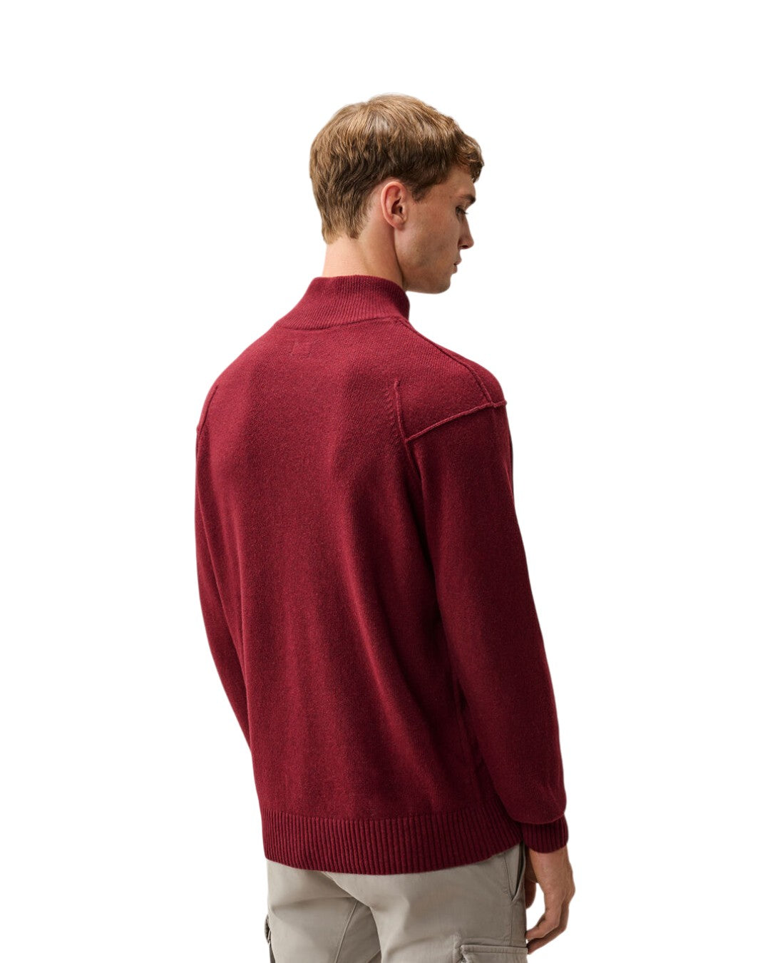 C.P. Company Lambswool Half Zip Sweater Andorra – productfoto 3 | Checkpoint Mol