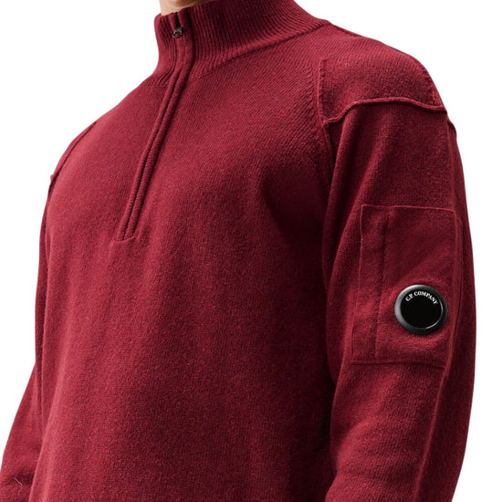 C.P. Company Lambswool Half Zip Sweater Andorra – productfoto 4 | Checkpoint Mol
