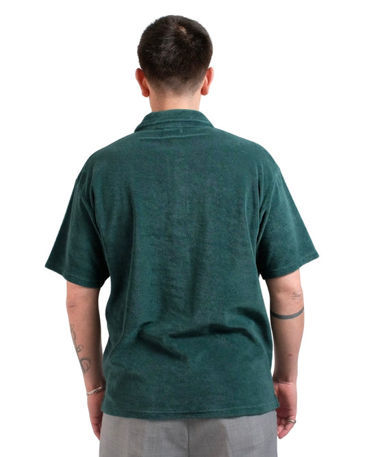 Botanical Green Seaford Terry Polo