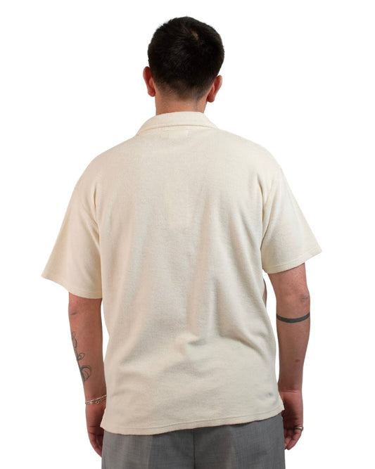 Ecru Seaford Terry Polo