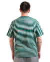 Green Enso Cotton Stripe T-shirt