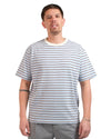 Light Blue Enso Cotton Stripe T-shirt
