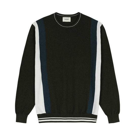 Castart Khaki Lost Valley Wool Pullover – vooraanzicht
