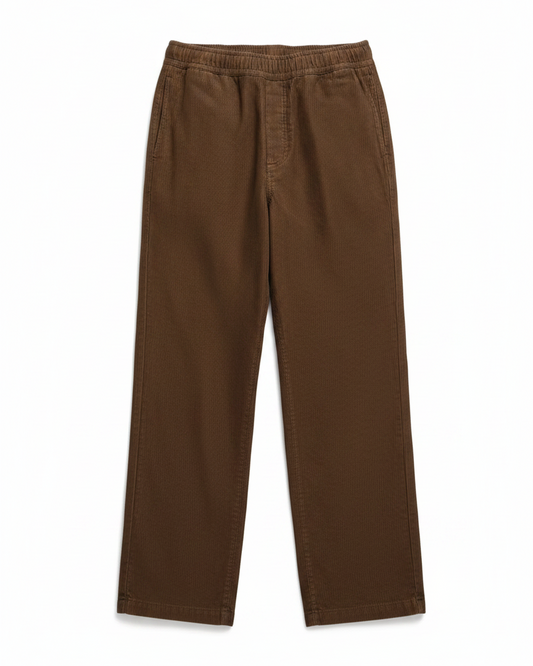 Castart Maru Corduroy Drawcord Trousers Khaki 26WMARU.KHAKI