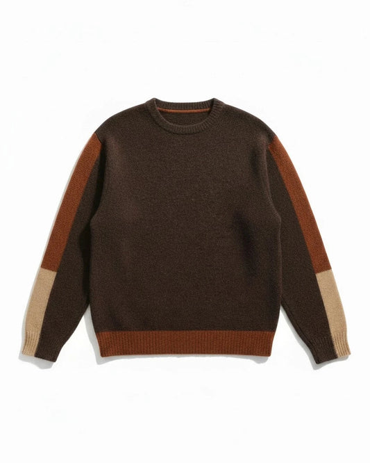 Castart Morley Fluffy Alpaca Mix Crewneck Brown 26WMORLEY.BROW