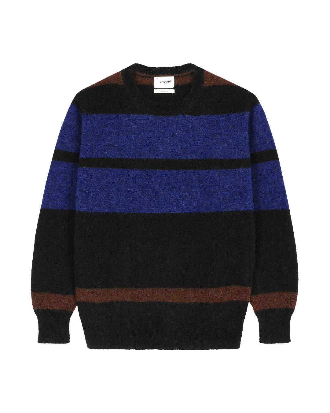 Castart Subway Baby Alpaca Pullover Black – vooraanzicht