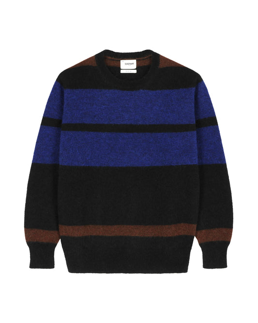 Castart Subway Baby Alpaca Pullover Black – vooraanzicht