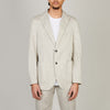 CIRCOLO Beige Jersey visgraat stretch – productbeeld 5