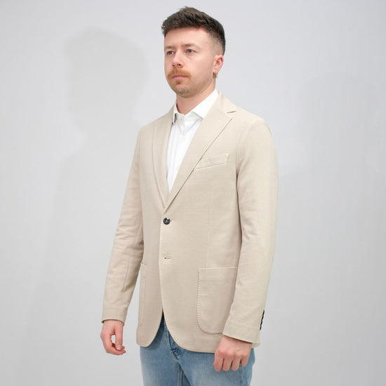 CIRCOLO Giacca Oxford TC coconut TO – productbeeld 2