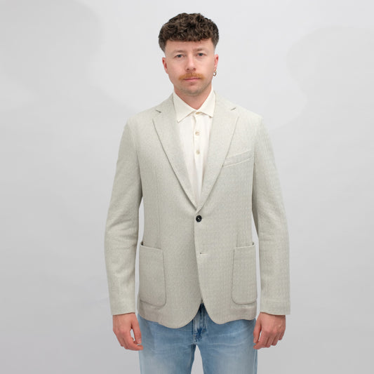 CIRCOLO Giacca Cotone Lino Linen – vooraanzicht