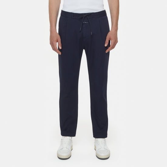 CLOSED Dark Blue Chino Cords – vooraanzicht