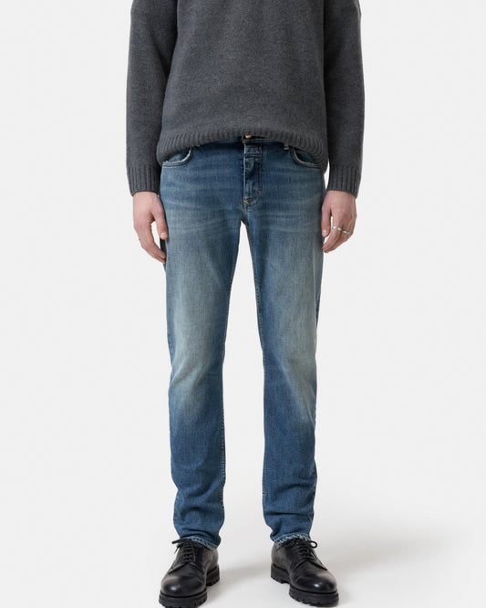Closed Unity Slim Jeans Mid Blue – productbeeld 2