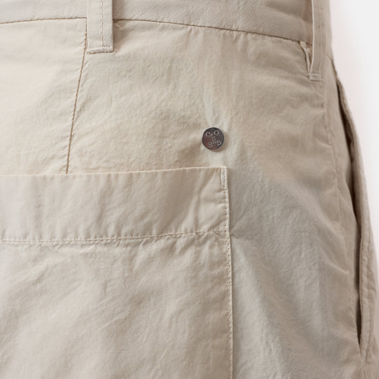 Closed Lime Beige Bloomberg Wide Parachute Coton – productbeeld 3