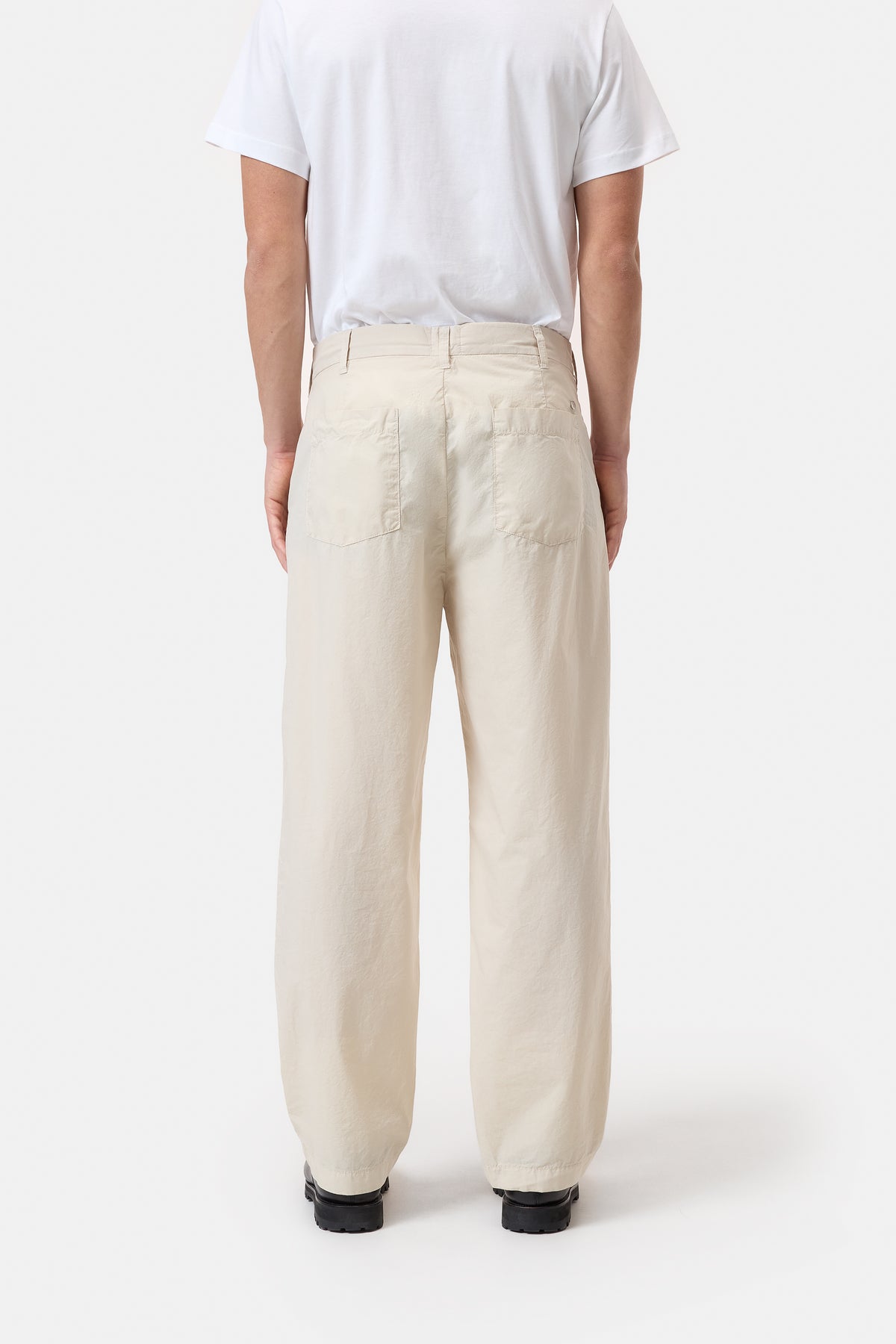 Closed Lime Beige Bloomberg Wide Parachute Coton – productbeeld 4