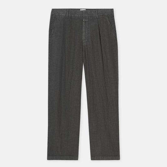 Closed Blomberg Wide Denim Pepper Grey – vooraanzicht