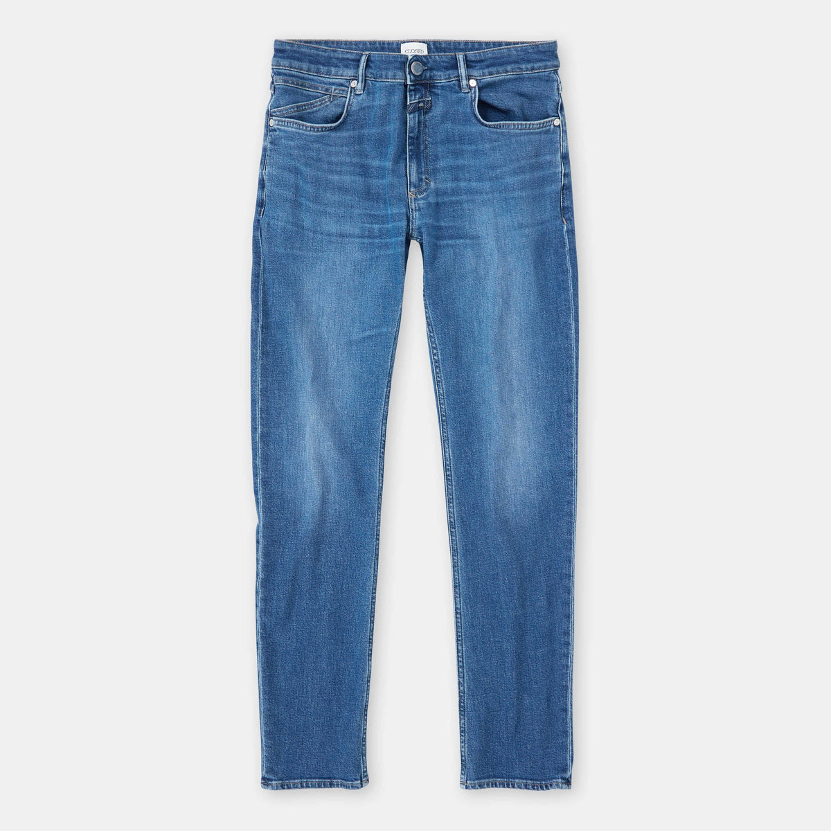 CLOSED Light Blue UNITY SLIM Denim – vooraanzicht